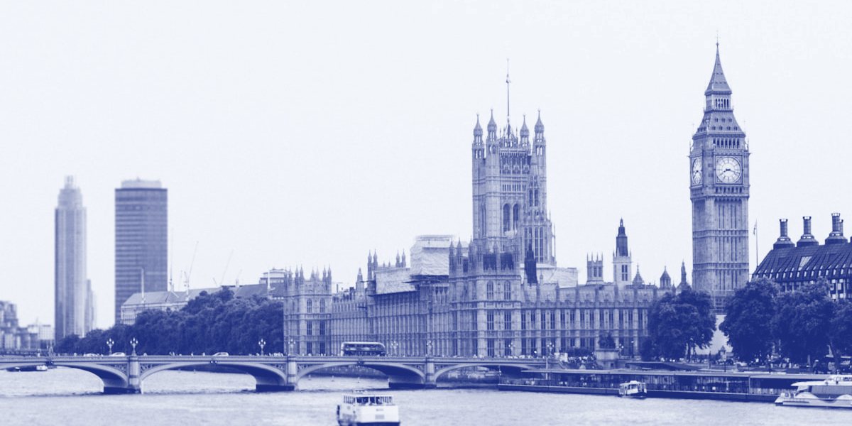 The Palace of Westminster and Big Ben, seen across the River Thames